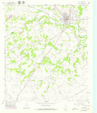 Hico Texas Historical topographic map, 1:24000 scale, 7.5 X 7.5 Minute, Year 1956