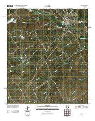 Hico Texas Historical topographic map, 1:24000 scale, 7.5 X 7.5 Minute, Year 2010