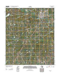 Hico Texas Historical topographic map, 1:24000 scale, 7.5 X 7.5 Minute, Year 2013