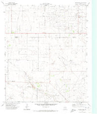 Higginbotham Texas Historical topographic map, 1:24000 scale, 7.5 X 7.5 Minute, Year 1971