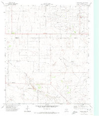 Higginbotham Texas Historical topographic map, 1:24000 scale, 7.5 X 7.5 Minute, Year 1971