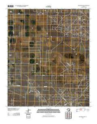Higginbotham Texas Historical topographic map, 1:24000 scale, 7.5 X 7.5 Minute, Year 2010
