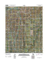 Higgins North Texas Historical topographic map, 1:24000 scale, 7.5 X 7.5 Minute, Year 2012