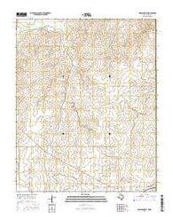 Higgins North Texas Current topographic map, 1:24000 scale, 7.5 X 7.5 Minute, Year 2016