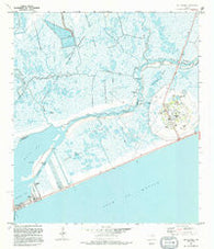 High Island Texas Historical topographic map, 1:24000 scale, 7.5 X 7.5 Minute, Year 1994