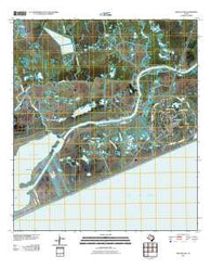 High Island Texas Historical topographic map, 1:24000 scale, 7.5 X 7.5 Minute, Year 2010