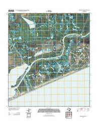 High Island Texas Historical topographic map, 1:24000 scale, 7.5 X 7.5 Minute, Year 2013