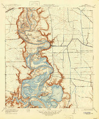 Highlands Texas Historical topographic map, 1:31680 scale, 7.5 X 7.5 Minute, Year 1920