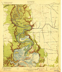 Highlands Texas Historical topographic map, 1:31680 scale, 7.5 X 7.5 Minute, Year 1920