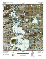 Highlands Texas Historical topographic map, 1:24000 scale, 7.5 X 7.5 Minute, Year 2010