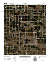 Hilburn Texas Historical topographic map, 1:24000 scale, 7.5 X 7.5 Minute, Year 2010