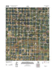 Hilburn Texas Historical topographic map, 1:24000 scale, 7.5 X 7.5 Minute, Year 2012