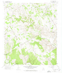 Hill City Texas Historical topographic map, 1:24000 scale, 7.5 X 7.5 Minute, Year 1961