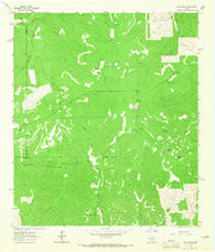 Hill Ranch Texas Historical topographic map, 1:24000 scale, 7.5 X 7.5 Minute, Year 1962