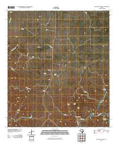 Hillcrest Ranch Texas Historical topographic map, 1:24000 scale, 7.5 X 7.5 Minute, Year 2010
