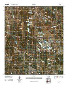 Hillister Texas Historical topographic map, 1:24000 scale, 7.5 X 7.5 Minute, Year 2010