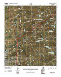 Hillsboro East Texas Historical topographic map, 1:24000 scale, 7.5 X 7.5 Minute, Year 2010