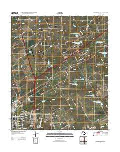 Hillsboro East Texas Historical topographic map, 1:24000 scale, 7.5 X 7.5 Minute, Year 2012