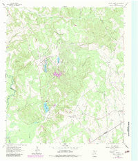 Hilltop Lakes Texas Historical topographic map, 1:24000 scale, 7.5 X 7.5 Minute, Year 1964