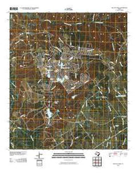 Hilltop Lakes Texas Historical topographic map, 1:24000 scale, 7.5 X 7.5 Minute, Year 2010