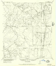 Hindes Texas Historical topographic map, 1:62500 scale, 15 X 15 Minute, Year 1956