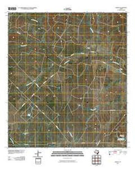 Hindes Texas Historical topographic map, 1:24000 scale, 7.5 X 7.5 Minute, Year 2010