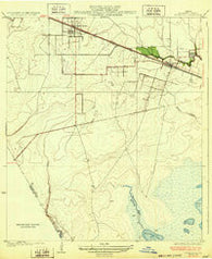 Hitchcock Texas Historical topographic map, 1:31680 scale, 7.5 X 7.5 Minute, Year 1932