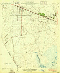 Hitchcock Texas Historical topographic map, 1:31680 scale, 7.5 X 7.5 Minute, Year 1932