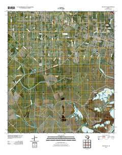 Hitchcock Texas Historical topographic map, 1:24000 scale, 7.5 X 7.5 Minute, Year 2010