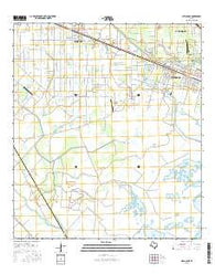 Hitchcock Texas Current topographic map, 1:24000 scale, 7.5 X 7.5 Minute, Year 2016