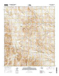 Hobo Tank Texas Current topographic map, 1:24000 scale, 7.5 X 7.5 Minute, Year 2016