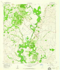 Hochheim Texas Historical topographic map, 1:24000 scale, 7.5 X 7.5 Minute, Year 1959