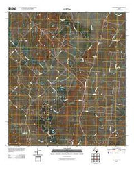 Hochheim Texas Historical topographic map, 1:24000 scale, 7.5 X 7.5 Minute, Year 2010