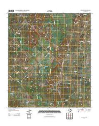 Hochheim Texas Historical topographic map, 1:24000 scale, 7.5 X 7.5 Minute, Year 2013