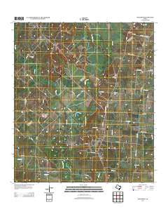 Hochheim Texas Historical topographic map, 1:24000 scale, 7.5 X 7.5 Minute, Year 2013