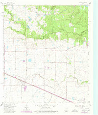 Hockley Texas Historical topographic map, 1:24000 scale, 7.5 X 7.5 Minute, Year 1962