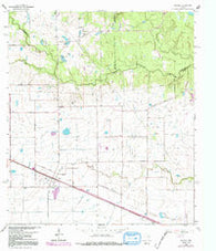 Hockley Texas Historical topographic map, 1:24000 scale, 7.5 X 7.5 Minute, Year 1962