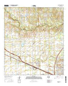 Hockley Texas Current topographic map, 1:24000 scale, 7.5 X 7.5 Minute, Year 2016