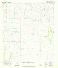 Hockley Mound Texas Historical topographic map, 1:24000 scale, 7.5 X 7.5 Minute, Year 1971