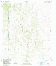 Hog Mountain Texas Historical topographic map, 1:24000 scale, 7.5 X 7.5 Minute, Year 1961