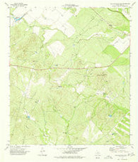 Holcomb Reservoir Texas Historical topographic map, 1:24000 scale, 7.5 X 7.5 Minute, Year 1974