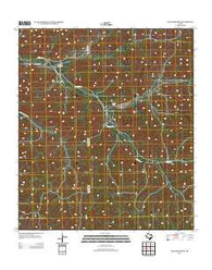 Holcomb Draw Texas Historical topographic map, 1:24000 scale, 7.5 X 7.5 Minute, Year 2012