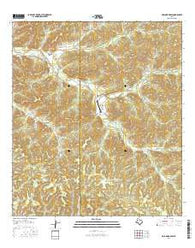 Holcomb Draw Texas Current topographic map, 1:24000 scale, 7.5 X 7.5 Minute, Year 2016