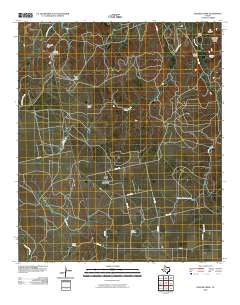 Holder Creek Texas Historical topographic map, 1:24000 scale, 7.5 X 7.5 Minute, Year 2010