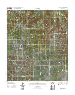 Holder Creek Texas Historical topographic map, 1:24000 scale, 7.5 X 7.5 Minute, Year 2012