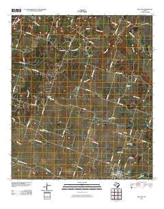 Holland Texas Historical topographic map, 1:24000 scale, 7.5 X 7.5 Minute, Year 2010