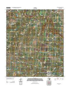 Holland Texas Historical topographic map, 1:24000 scale, 7.5 X 7.5 Minute, Year 2013