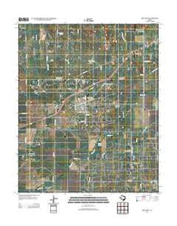 Holliday Texas Historical topographic map, 1:24000 scale, 7.5 X 7.5 Minute, Year 2012