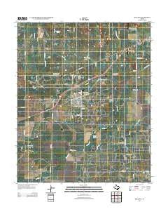 Holliday Texas Historical topographic map, 1:24000 scale, 7.5 X 7.5 Minute, Year 2012