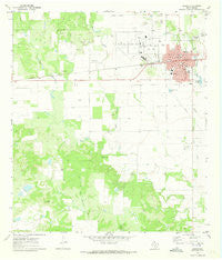 Hondo Texas Historical topographic map, 1:24000 scale, 7.5 X 7.5 Minute, Year 1970